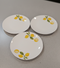 Lemon plates ( set of six )