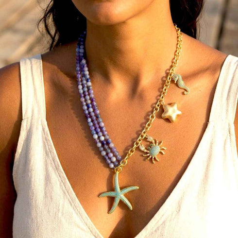 Lavender Tide Necklace