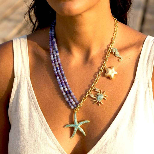 Lavender Tide Necklace