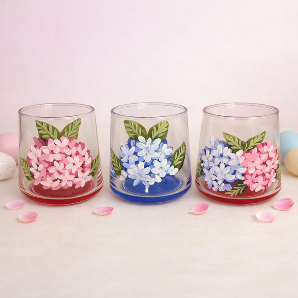 Hand painted Easter Harmony Tumblers ( set of six)