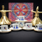 Maa’zana & sebha Turkish coffee cups (set of six)