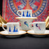 Maa’zana & sebha Turkish coffee cups (set of six)