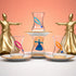 Dervish tea set ( set of six )