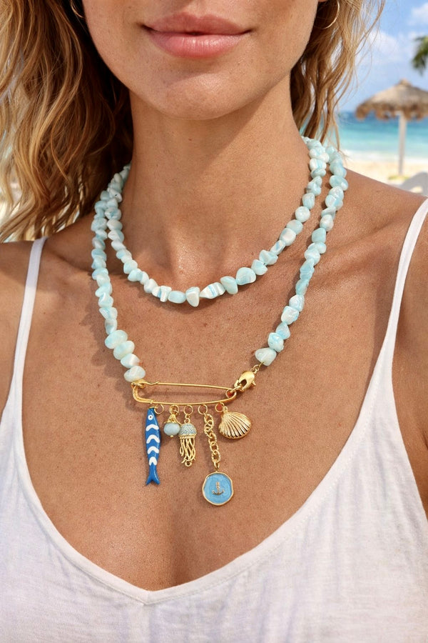 Mint tide charms